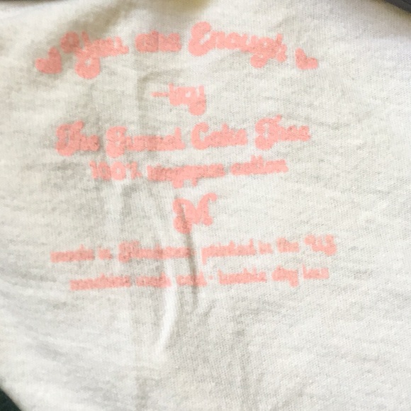 Mushroom Lover Ringer Tee size M - Picture 4 of 4